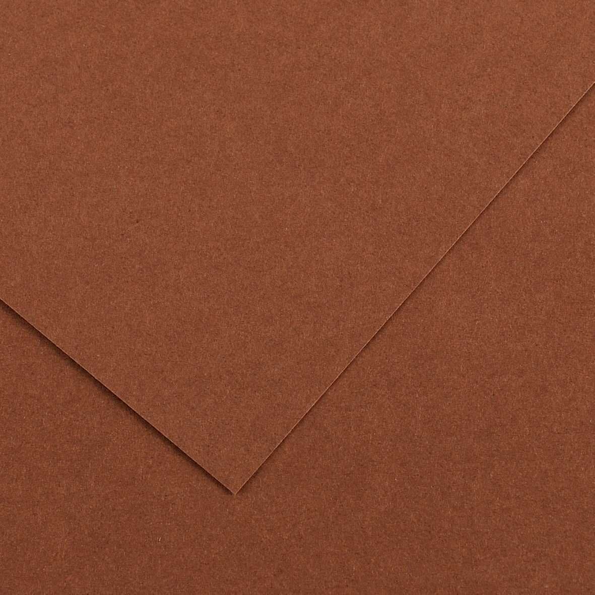 Barvni papirji Canson Vivaldi 50x65 cm Chocolate 34 240 g Barvni papirji