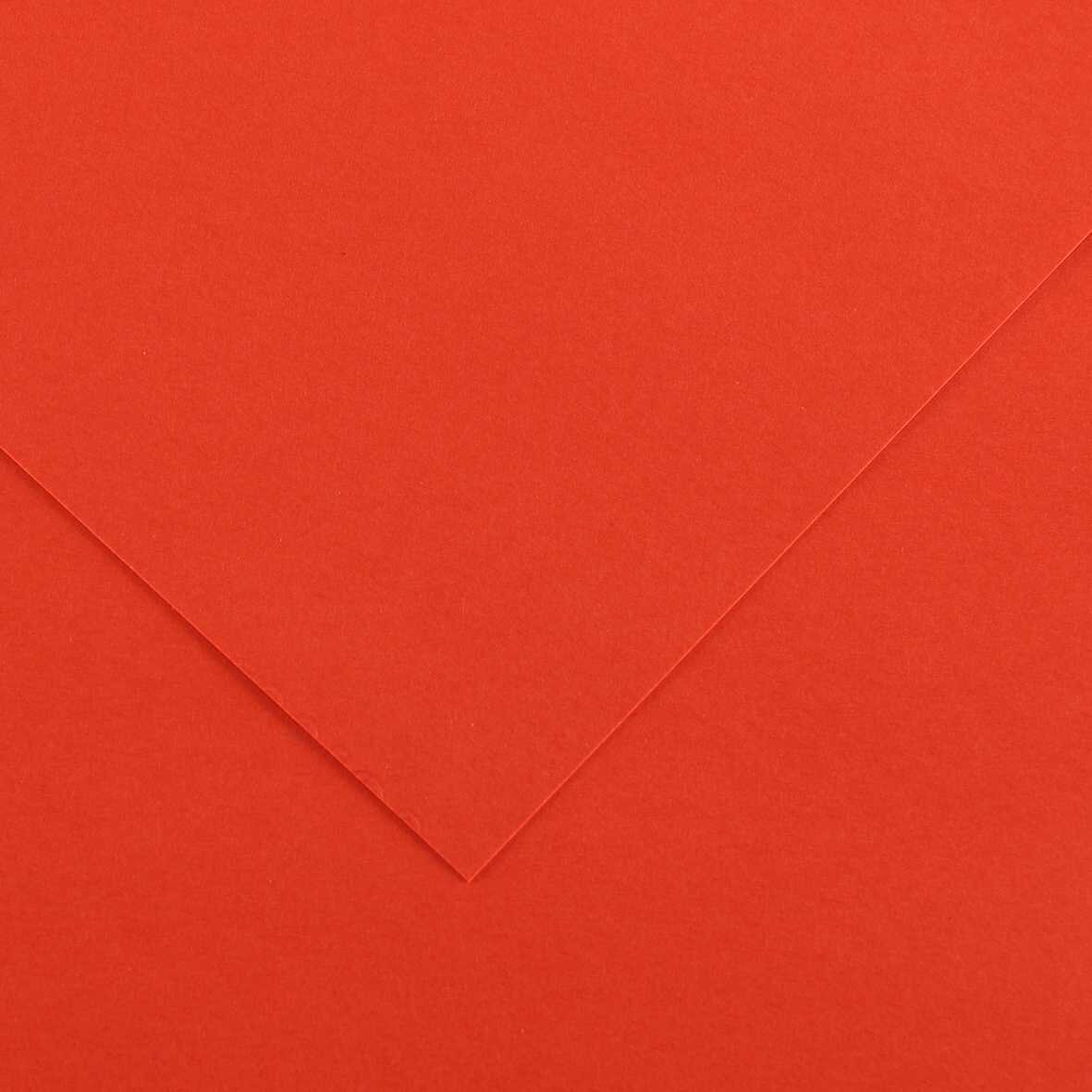 Papir u boji Canson Vivaldi 50x65 cm Tomato 14 240 g Papir u boji