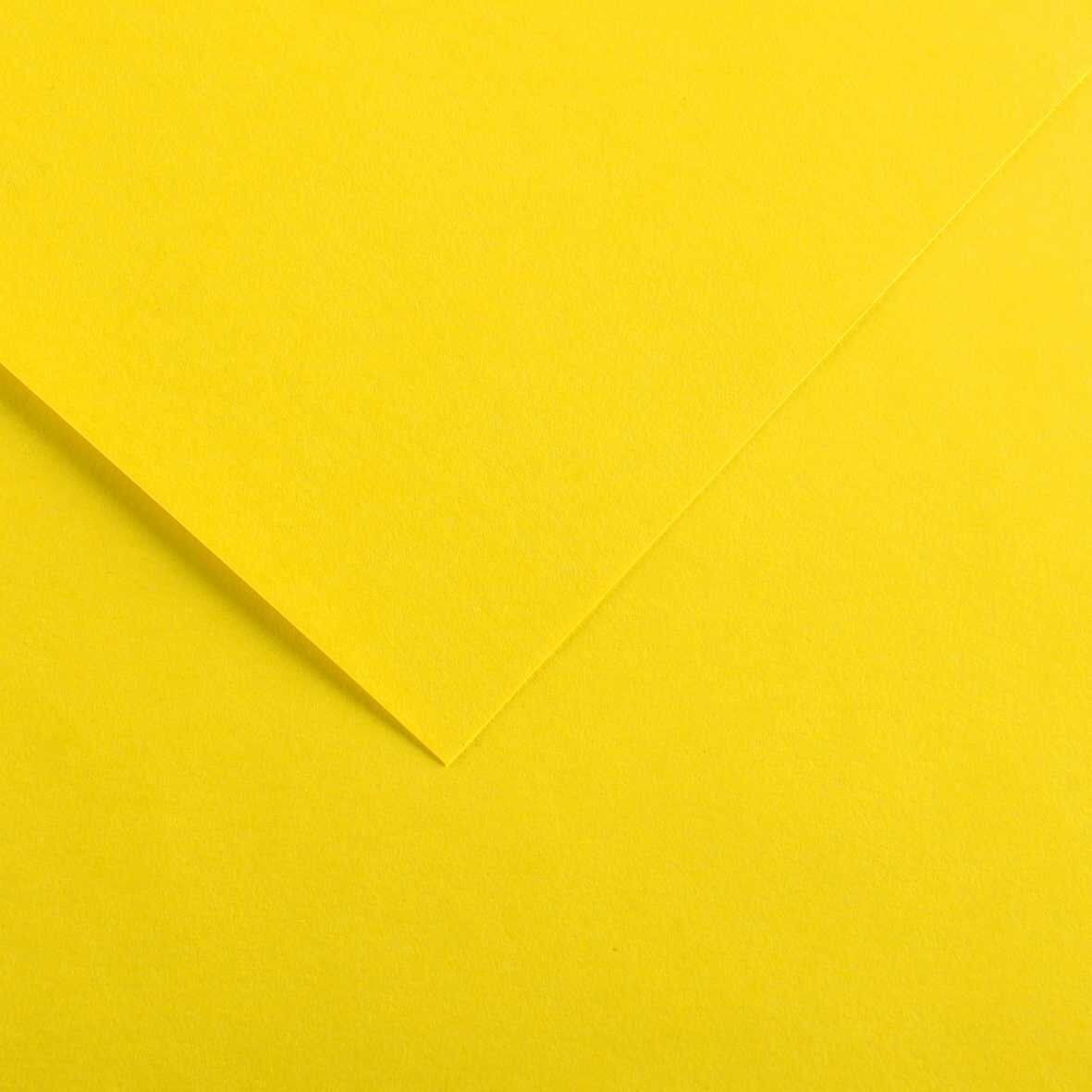 Papir u boji Canson Vivaldi A3 Canary Yellow 4 185 g Papir u boji