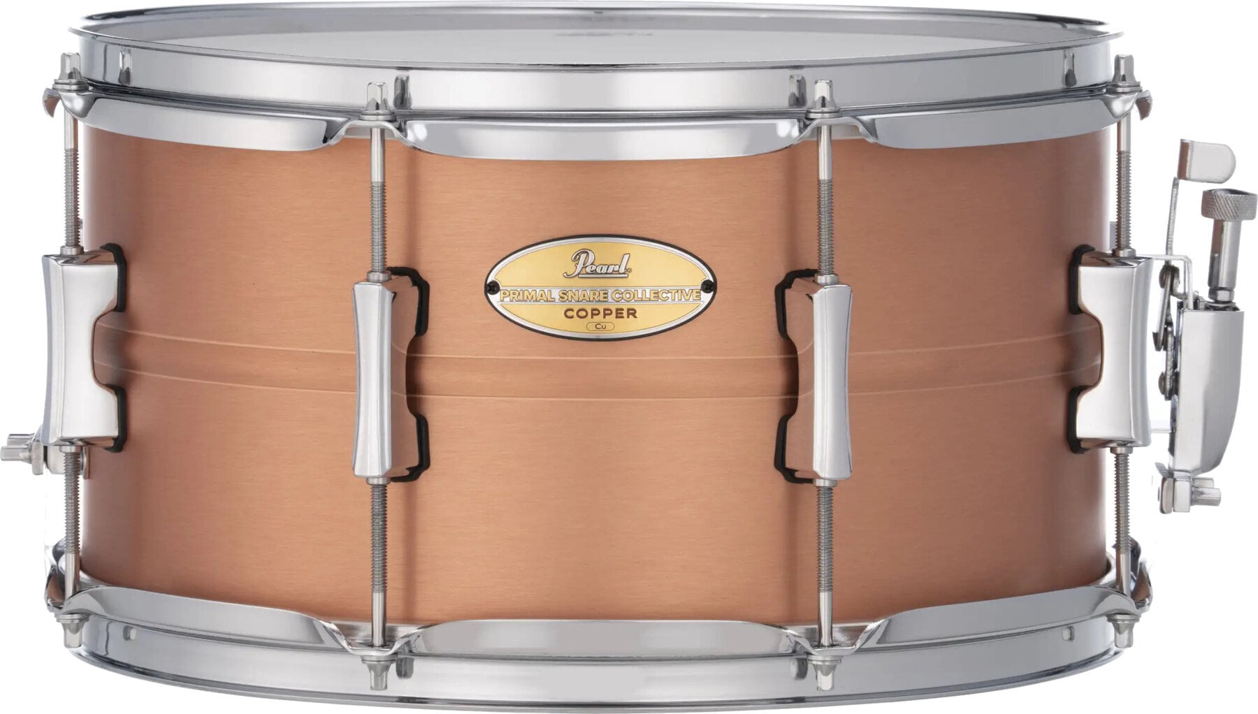 Caisse claire Pearl PSC1370C Primal Collective 13" Brushed Copper Caisse claire