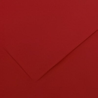 Hârtii colorate Canson Colorline 50x65 cm Dark Red 16 150 g Hârtii colorate