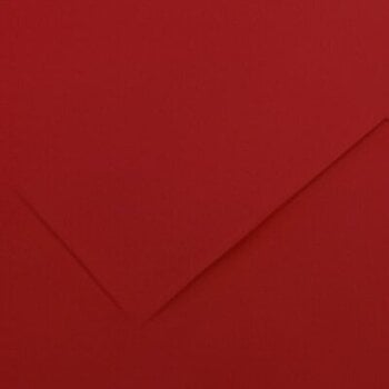 Hârtii colorate Canson Colorline 50x65 cm Dark Red 16 150 g Hârtii colorate - 1