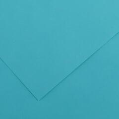 Barevné papíry Canson Vivaldi 50x65 cm Turquoise Blue 240 g Barevné papíry
