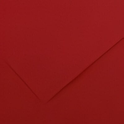 Цветна хартия Canson Vivaldi A3 Dark Red 16 185 g Цветна хартия