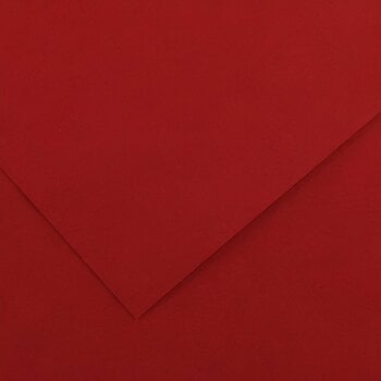 Gekleurd papier Canson Vivaldi A4 Dark Red 16 185 g Gekleurd papier - 1