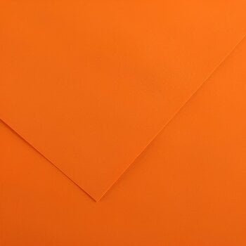 Farbiges Papier Canson Vivaldi A4 Orange 9 185 g Farbiges Papier - 1