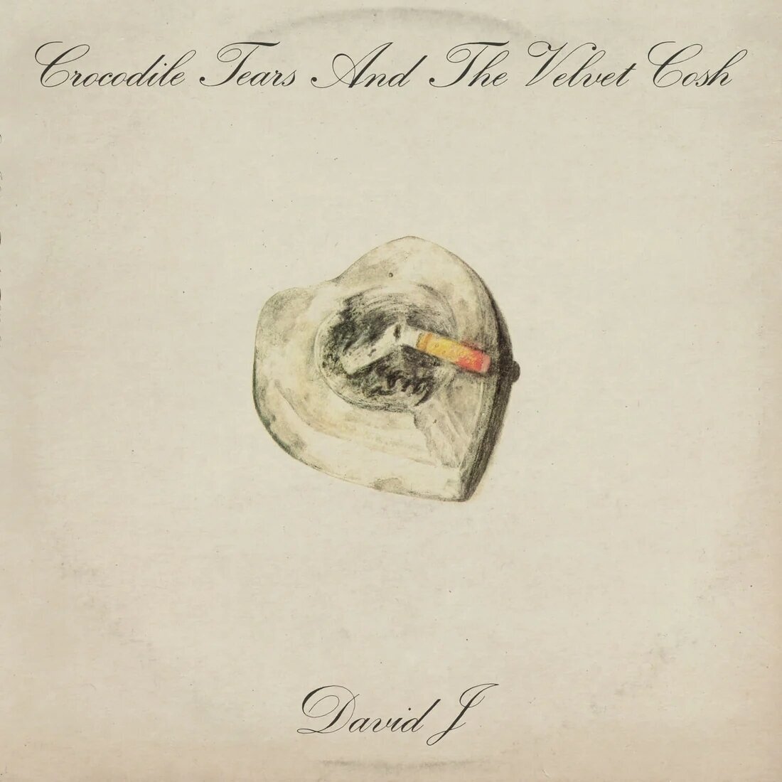 LP ploča David J - Crocodile Tears And The Velvet Cosh (White Marbled Coloured) (2 LP)