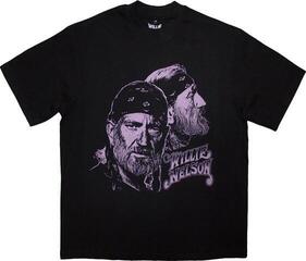 Skjorte Willie Nelson Purple Graphic (Oversized) Black XL Skjorte