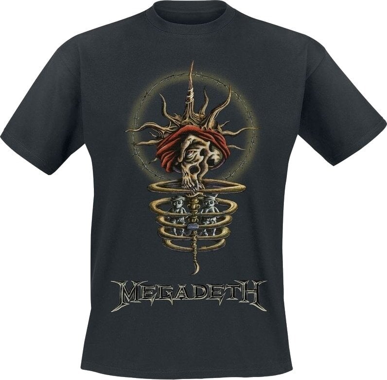 T-särk Megadeth Youthanasia 1995 North American Tour Black XL T-särk