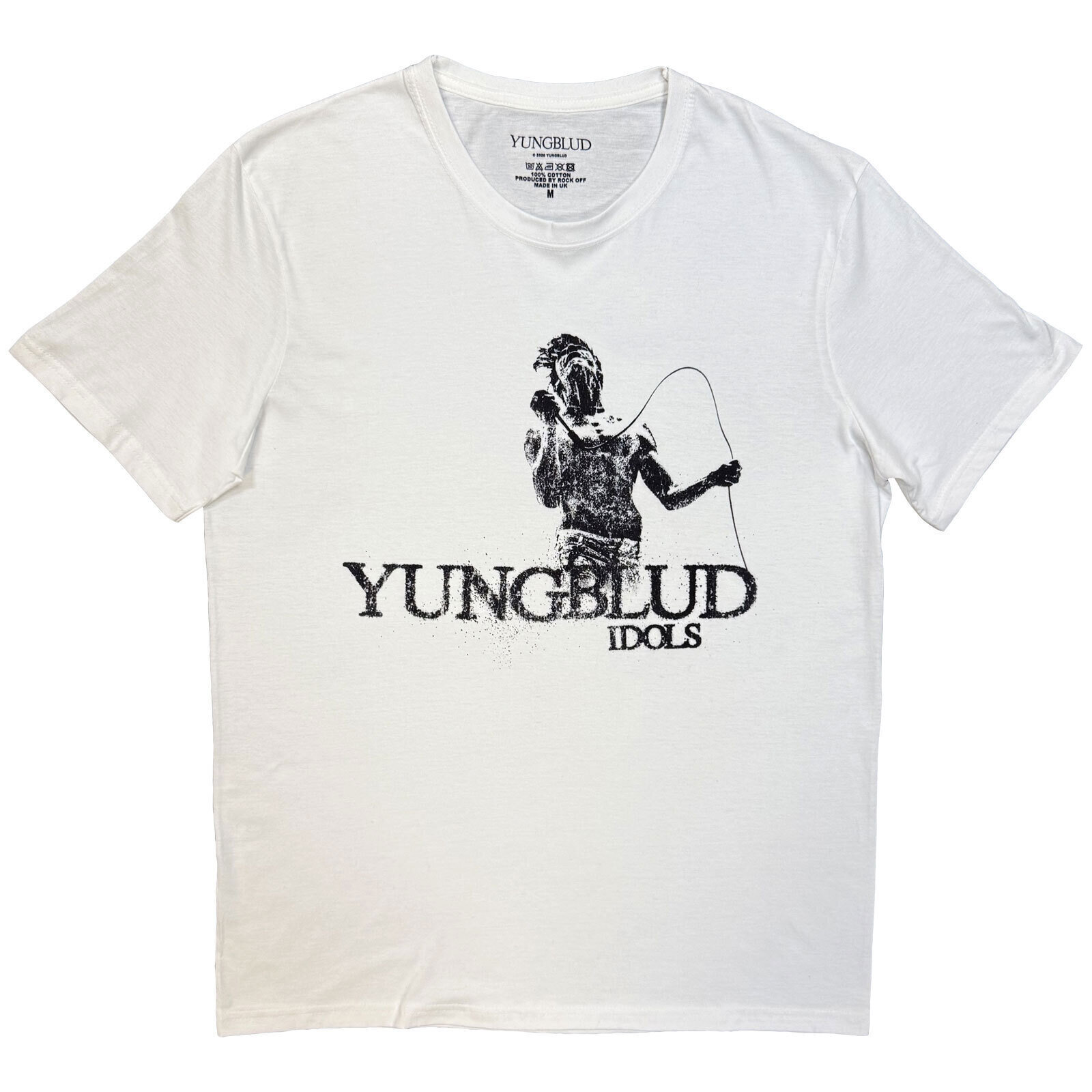 T-shirt Yungblud Idols Mic White 2XL T-shirt