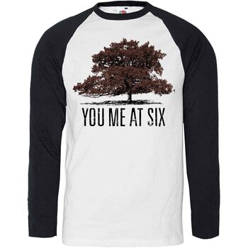 T-Shirt You Me At Six Tree Raglan White & Black L T-Shirt - 1
