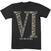 T-Shirt You Me At Six Camo VI Black 2XL T-Shirt
