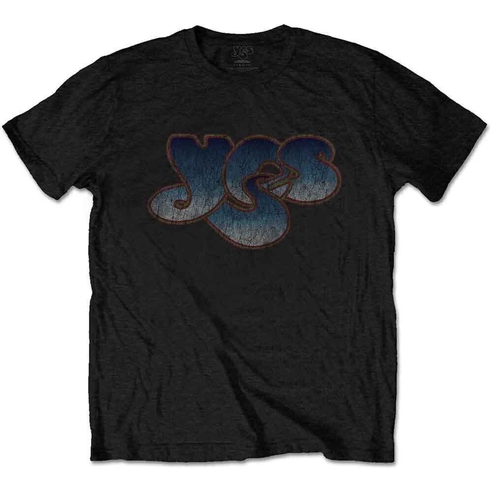 Skjorte Yes Vintage Logo Black L Skjorte