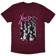 T-shirt X-Ray Spex 3D Cinema Maroon Red M T-shirt