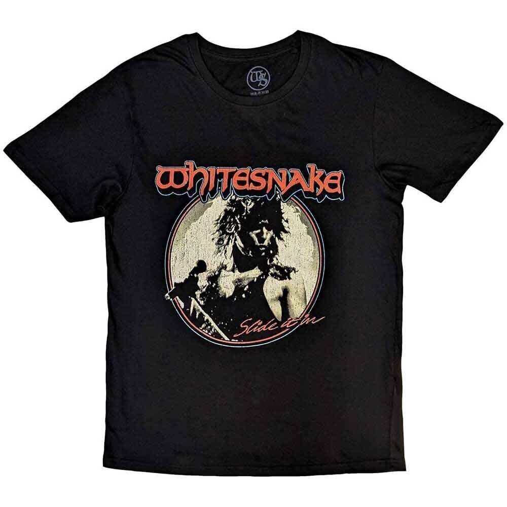 Skjorte Whitesnake Slide It In Black XL Skjorte