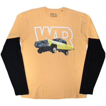 T-särk War Car (Back Print) Sand & Black S T-särk - 1