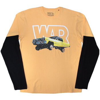 T-Shirt War Car (Back Print) Sand & Black M T-Shirt - 1