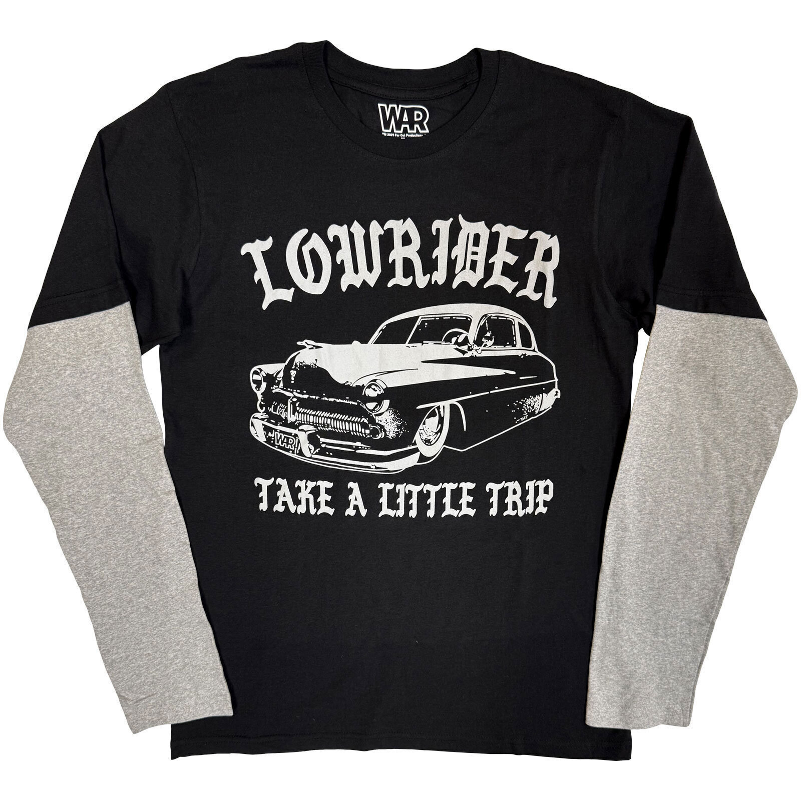 Skjorte War Low Rider Black & Grey L Skjorte