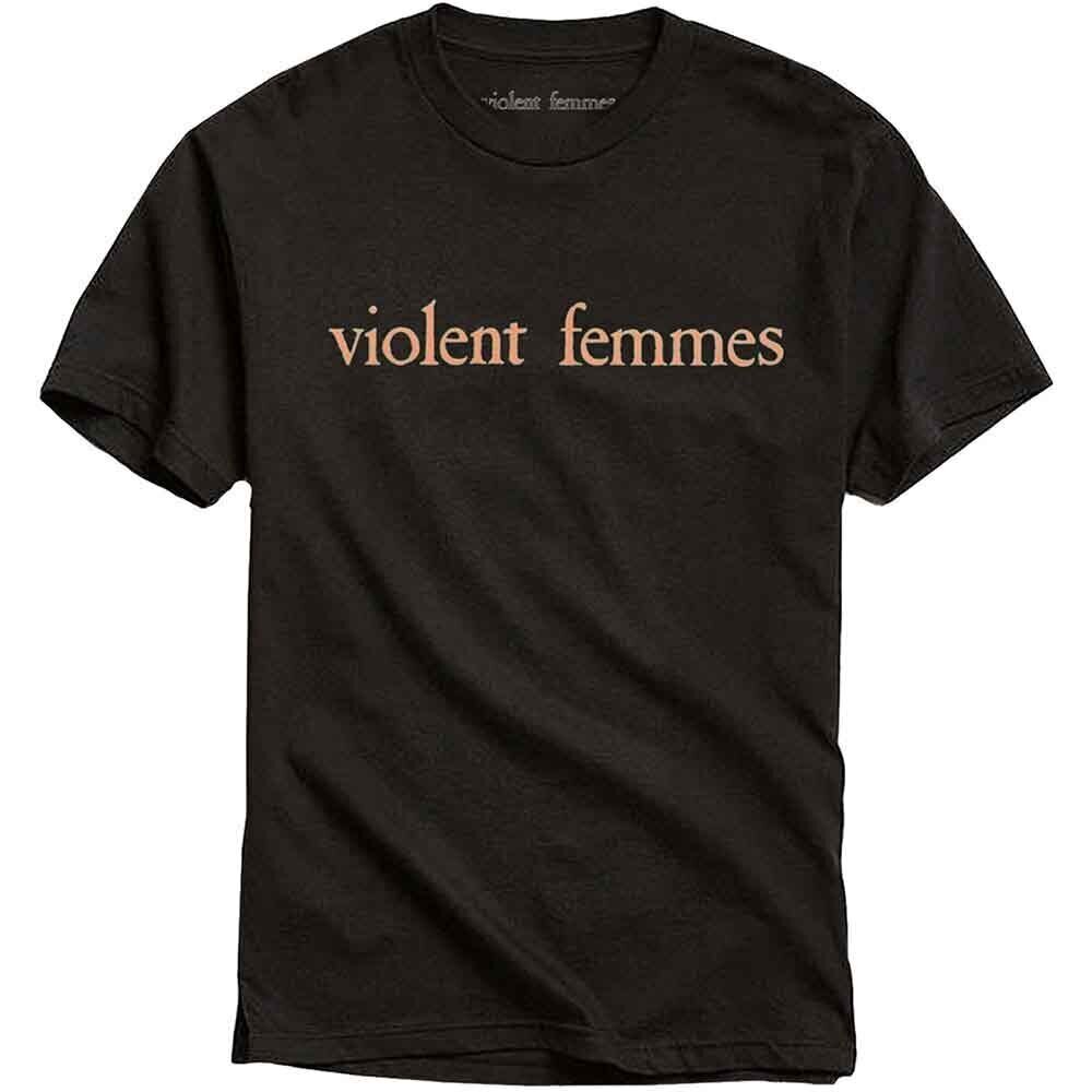 Košulja Violent Femmes Salmon Pink Vintage Logo Black L Košulja