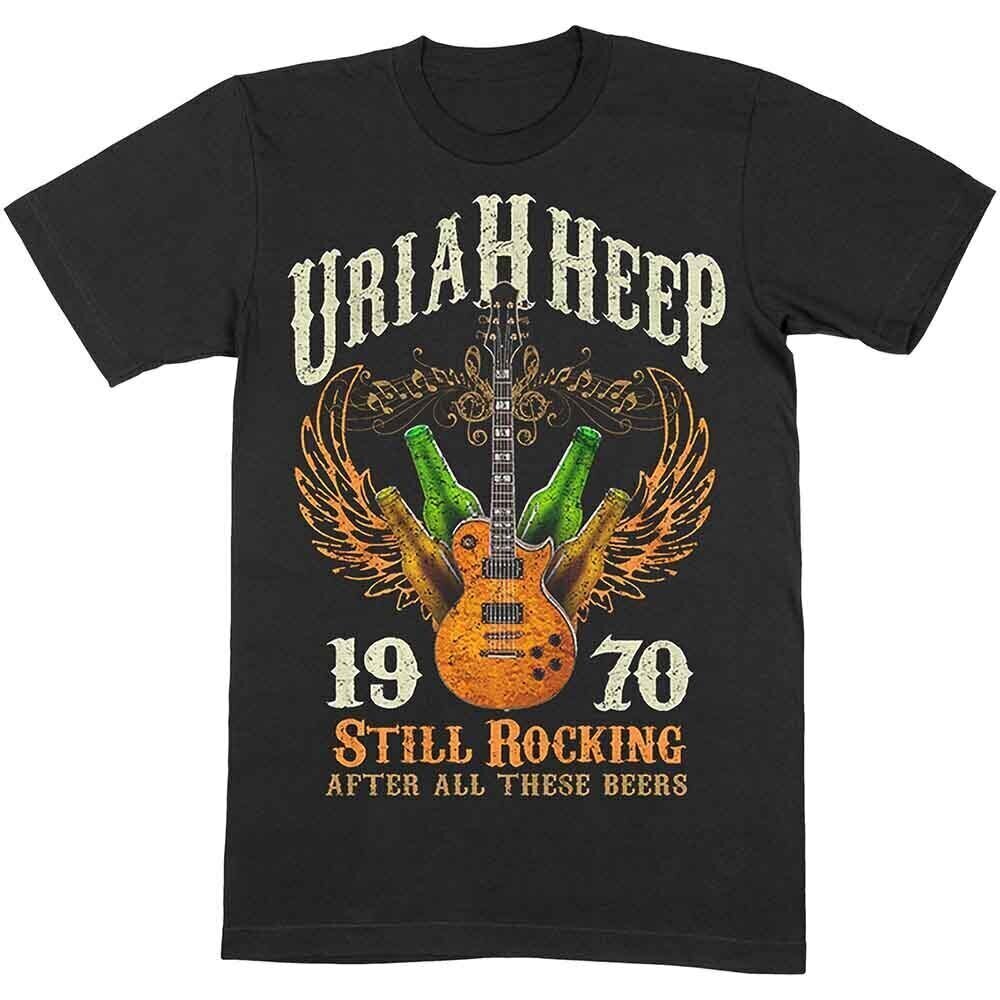 T-särk Uriah Heep Still Rocking Black XL T-särk