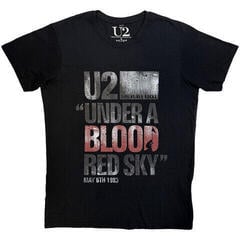 T-shirt U2 Blood Red Sky Live Carbon Black L T-shirt