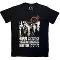 U2 Zoo TV Tour NY Poster Carbon Black L Marškinėliai
