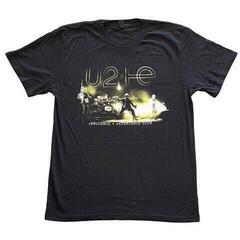 T-Shirt U2 Stage Photo (Back Print & Ex-Tour) Black 2XL T-Shirt