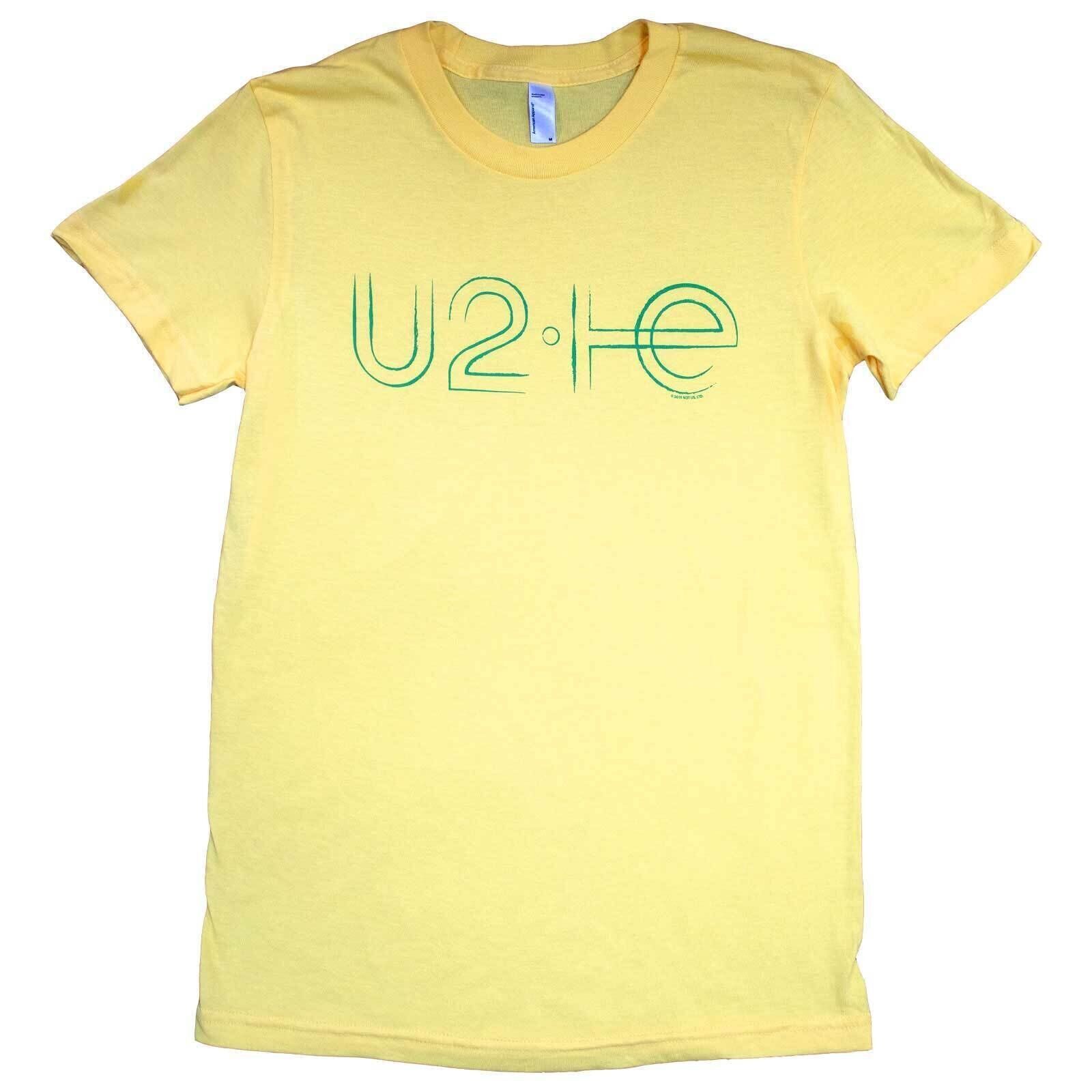 T-shirt U2 Brazil Logo Babydoll (Ex-Tour) Yellow M Femme T-shirt