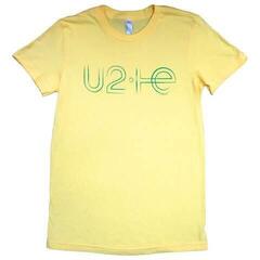 T-Shirt U2 Brazil Logo Babydoll (Ex-Tour) Yellow M Ladies T-Shirt