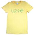 U2 Brazil Logo Babydoll (Ex-Tour) Yellow L Feminino T-shirt