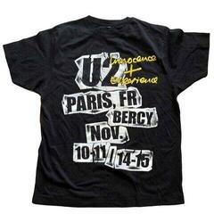 T-Shirt U2 I+E Paris Event 2015 (Ex-Tour) Black 2XL T-Shirt