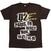 Shirt U2 I+E Paris Event 2015 (Ex-Tour) Brown XL Shirt