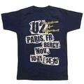 U2 I+E Paris Event 2015 (Ex-Tour) Light Navy Blue L Tričko