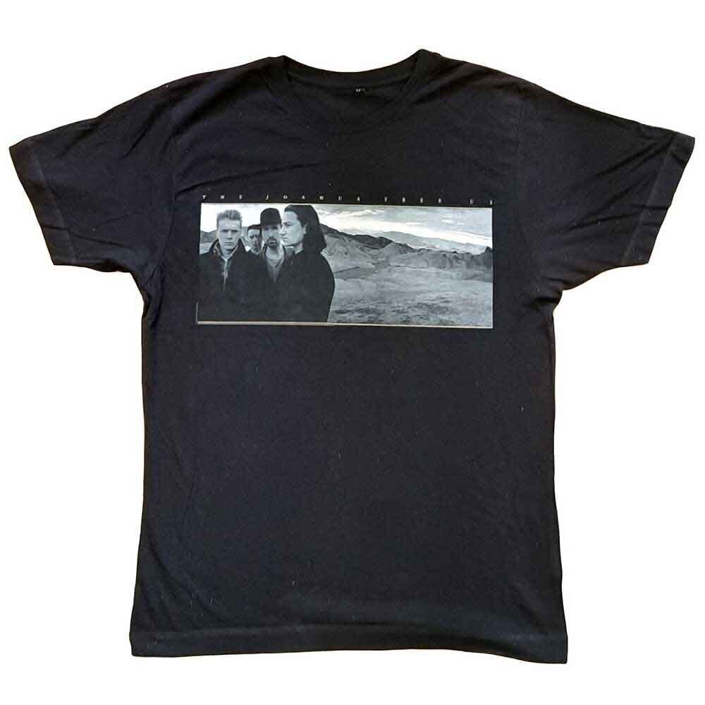 T-Shirt U2 Joshua Tree Photo (Back Print & Ex-Tour) Black L T-Shirt
