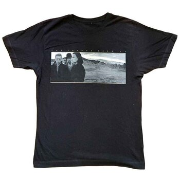 T-shirt U2 Joshua Tree Photo (Back Print & Ex-Tour) Black XL T-shirt - 1