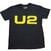 T-Shirt U2 Logo 2018 (Back Print & Ex-Tour) Black 2XL T-Shirt