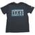 T-Shirt U2 Repeat Logo (Back Print & Ex-Tour) Black L T-Shirt