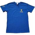 U2 Stardes (Ex-Tour & Sleeve Print) Blue L T-Shirt