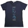U2 I+E 2018 Tour Dates (Back Print & Ex-Tour) Navy Blue M Ladies T-Shirt
