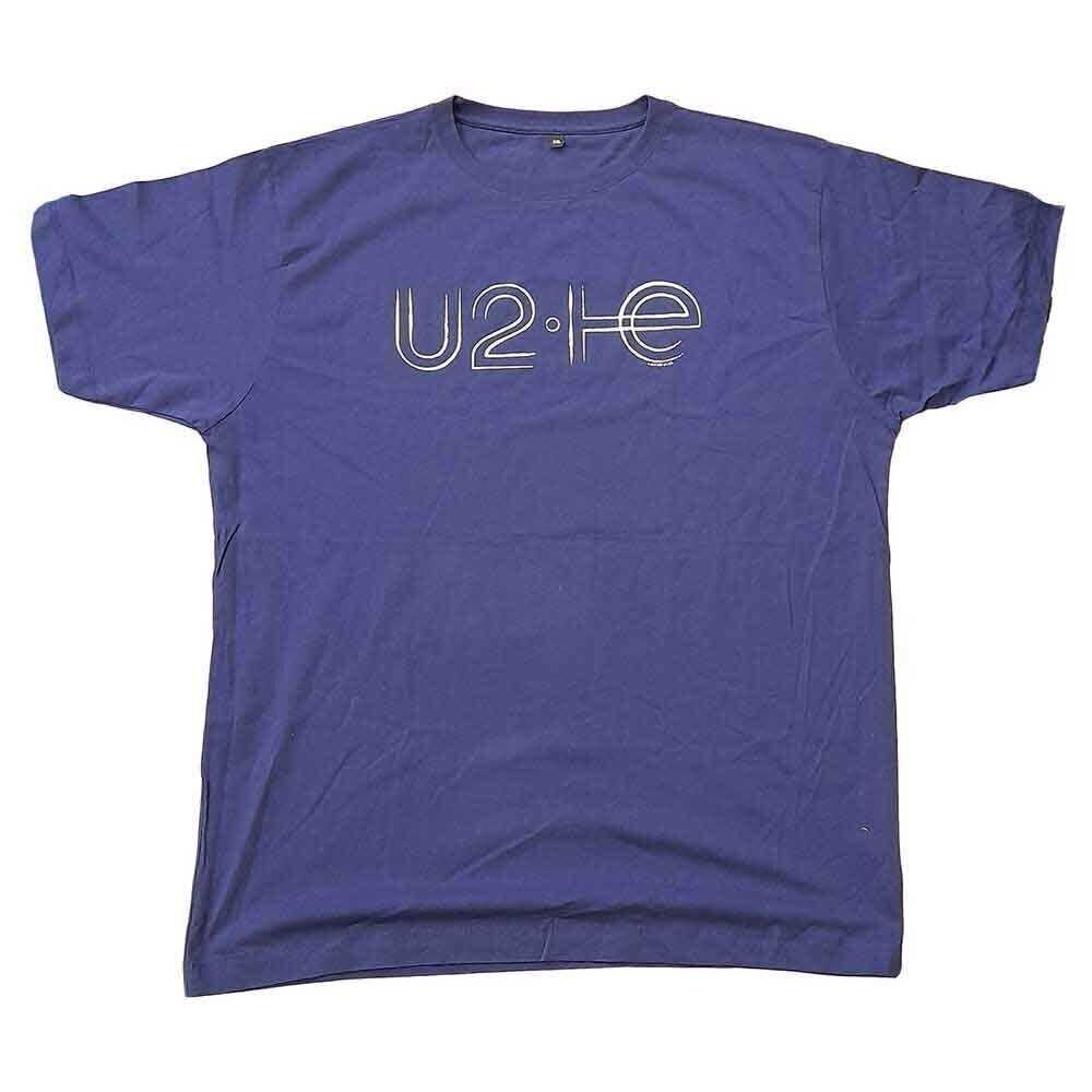 T-särk U2 I+E 2015 Tour Dates (Back Print & Ex-Tour) Blue 2XL T-särk