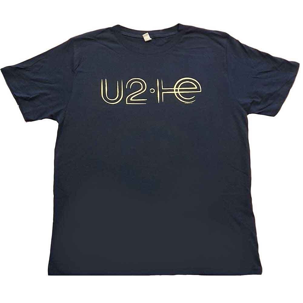 Риза U2 I+E 2015 Tour Dates (Back Print & Ex-Tour) Navy Blue M Риза