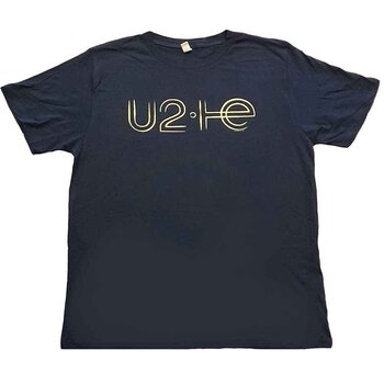 Košulja U2 I+E 2015 Tour Dates (Back Print & Ex-Tour) Navy Blue XL Košulja - 1