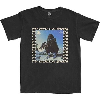 T-shirt Ty Dolla $ign Global Square Black L T-shirt - 1