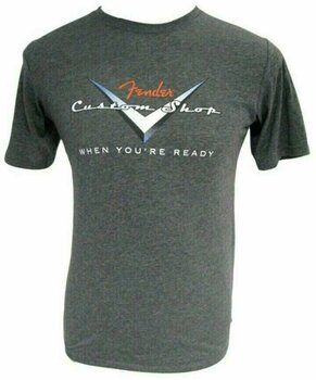 Shirt Fender Custom Shop T-Shirt (L) - Charcoal - 1