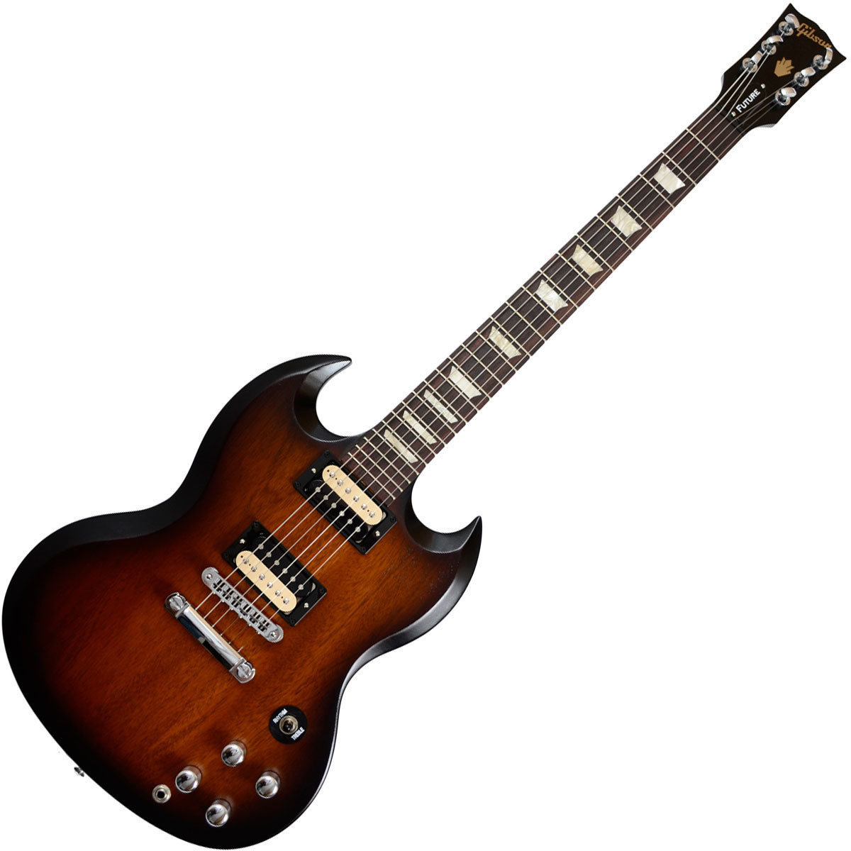 Elektrische gitaar Gibson SG Tribute Future Vintage Sunburst Vintage Gloss