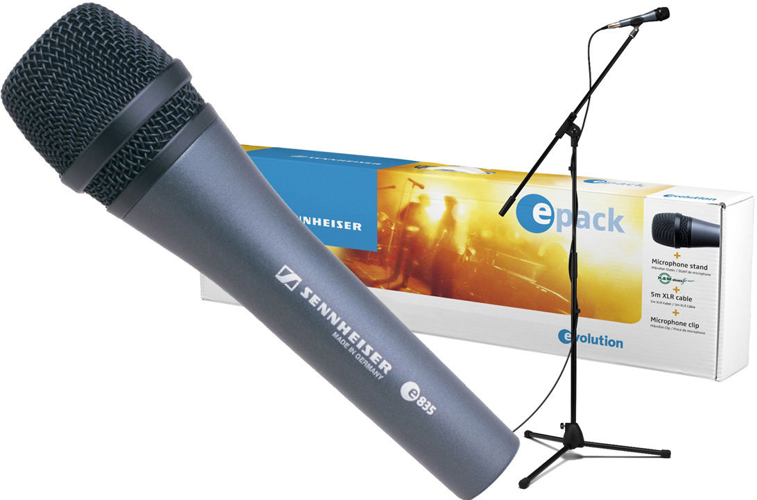 Mikrofon dynamiczny wokalny Sennheiser Epack E835 Mikrofon dynamiczny wokalny