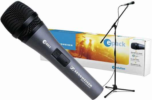 Microfone dinâmico para voz Sennheiser Epack E835S Microfone dinâmico para voz - 1