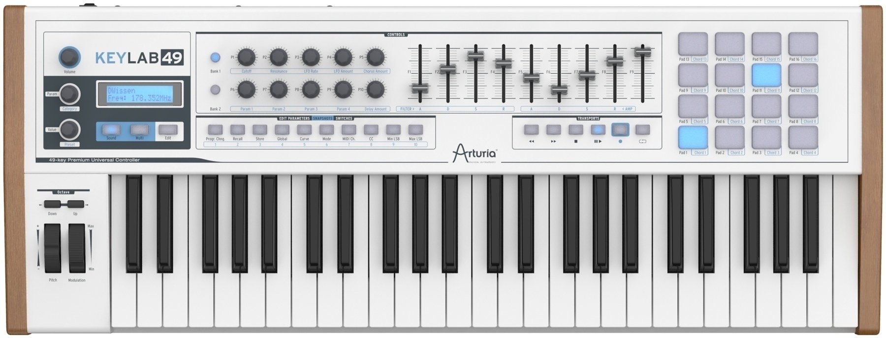 MIDI toetsenbord Arturia KeyLab 49