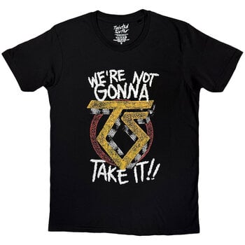 T-Shirt Twisted Sister Not Gonna Take It Black L T-Shirt - 1