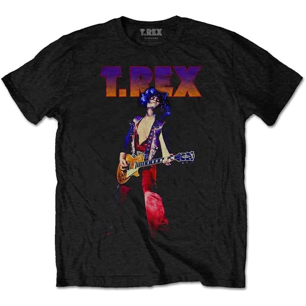 Camiseta de manga corta T. Rex Rockin' Black S Camiseta de manga corta